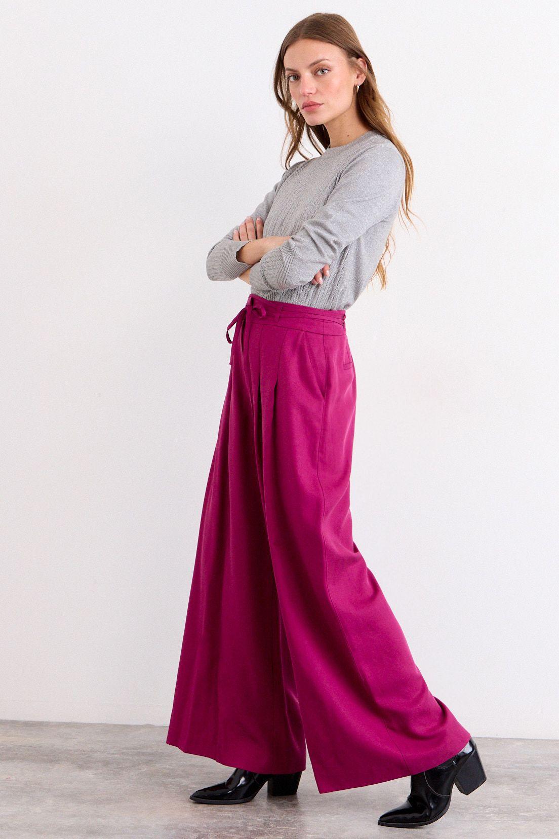 Pantalon Liso Burdeos iO 11020226055112-4