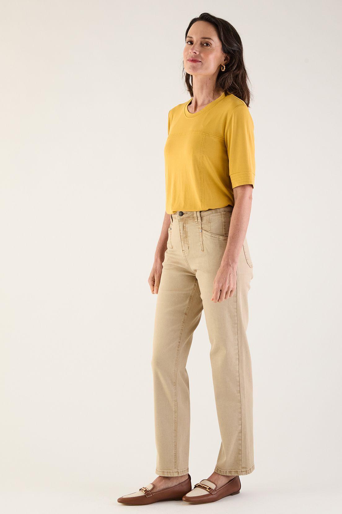 Polera Lisa Mostaza 14202125003314-2