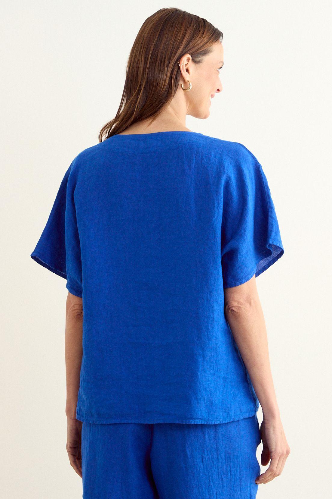 Blusa Lisa Azulino Ma Griffe 14002225301134-2