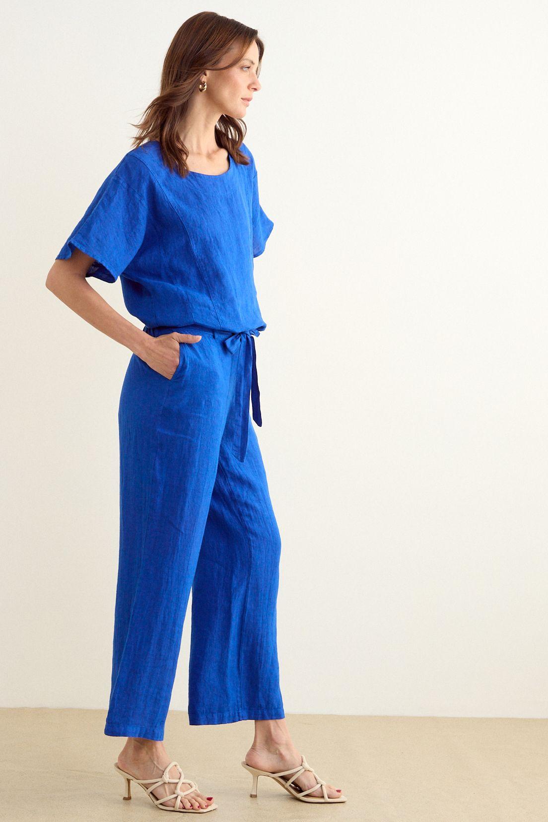 Blusa Lisa Azulino Ma Griffe 14002225301134-4