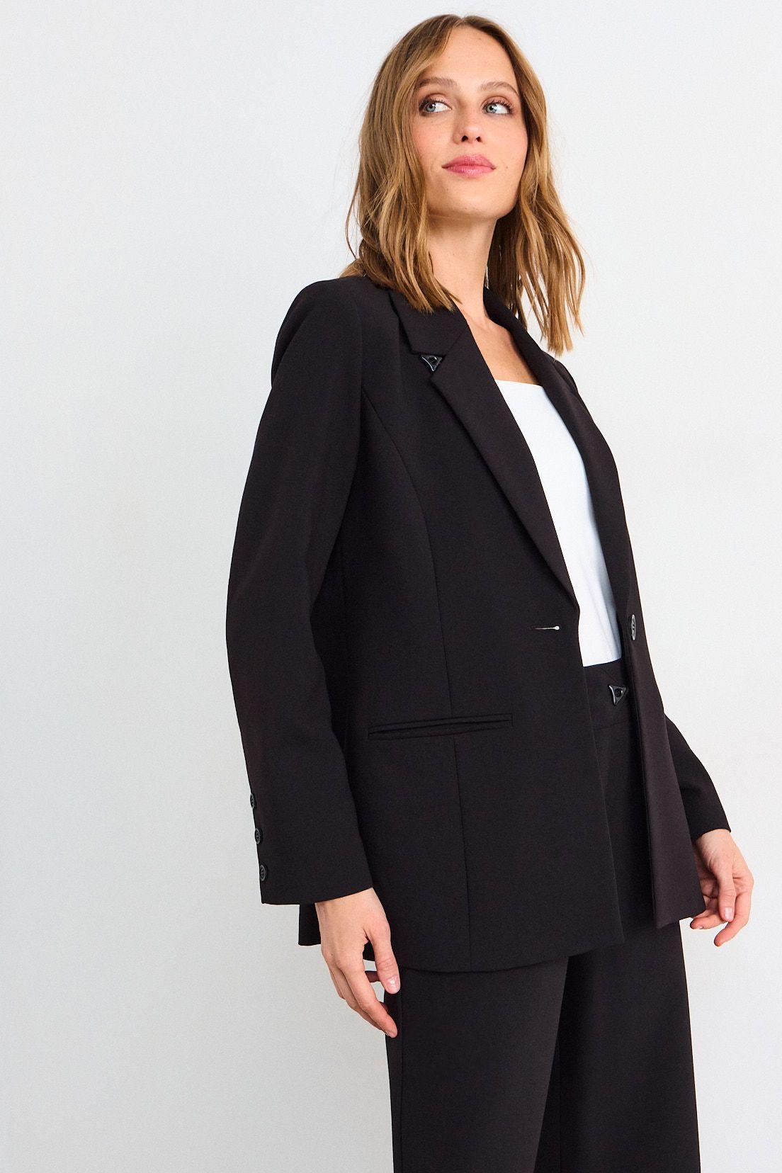 Blazer Liso Negro iO 16020126065102-0