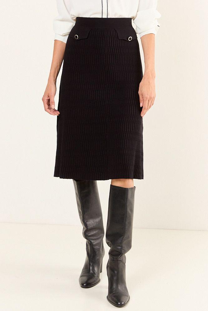 Falta Tejida Negro Ma Griffe 12002126004102-1