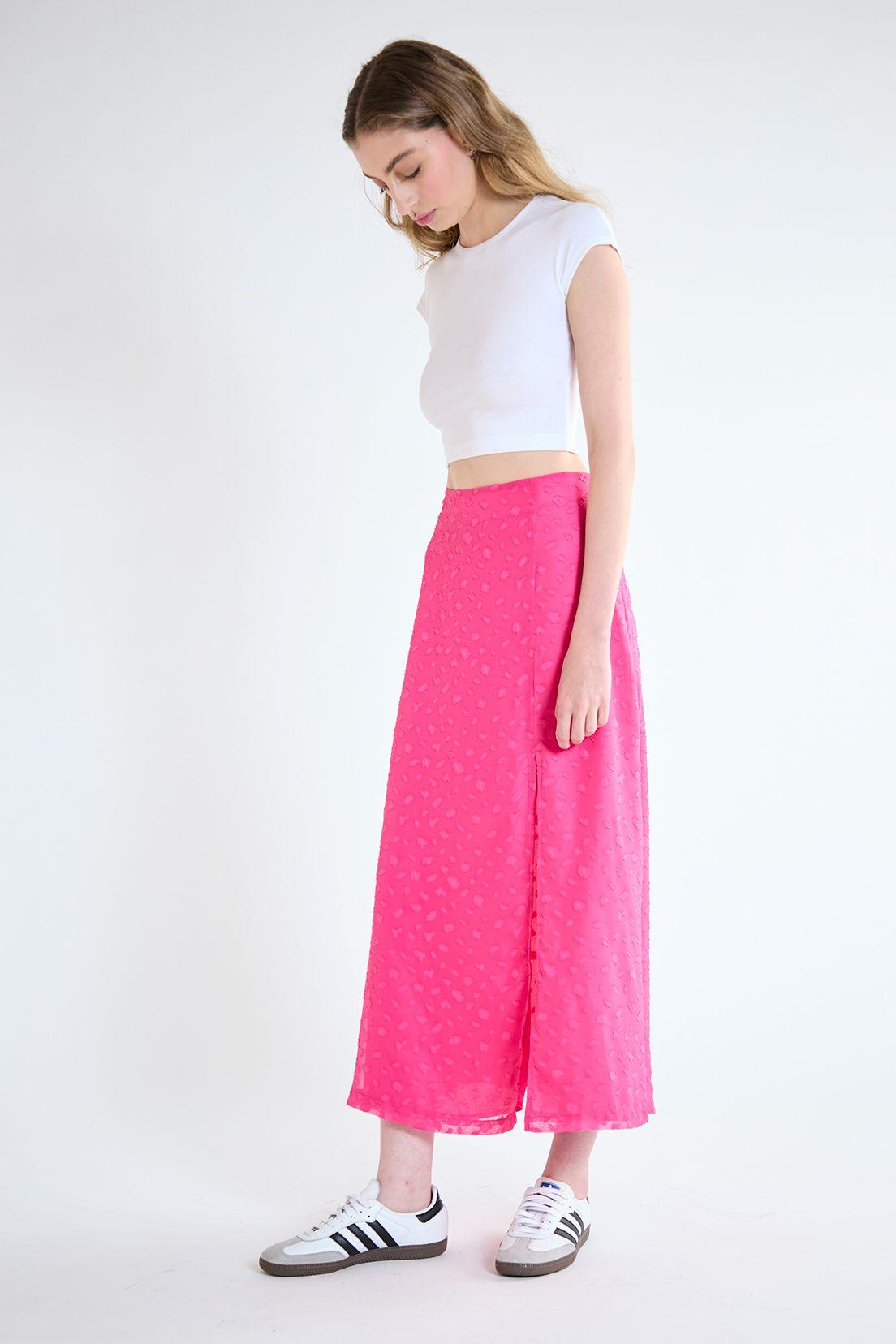 Falda Lisa fucsia iO 12020125050116-3