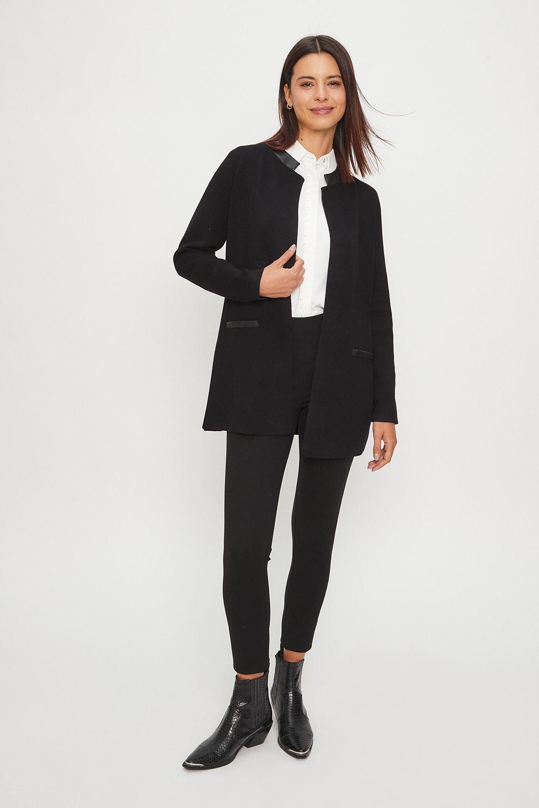 Tejido Abierto Liso Negro Ash 18007124052102-0