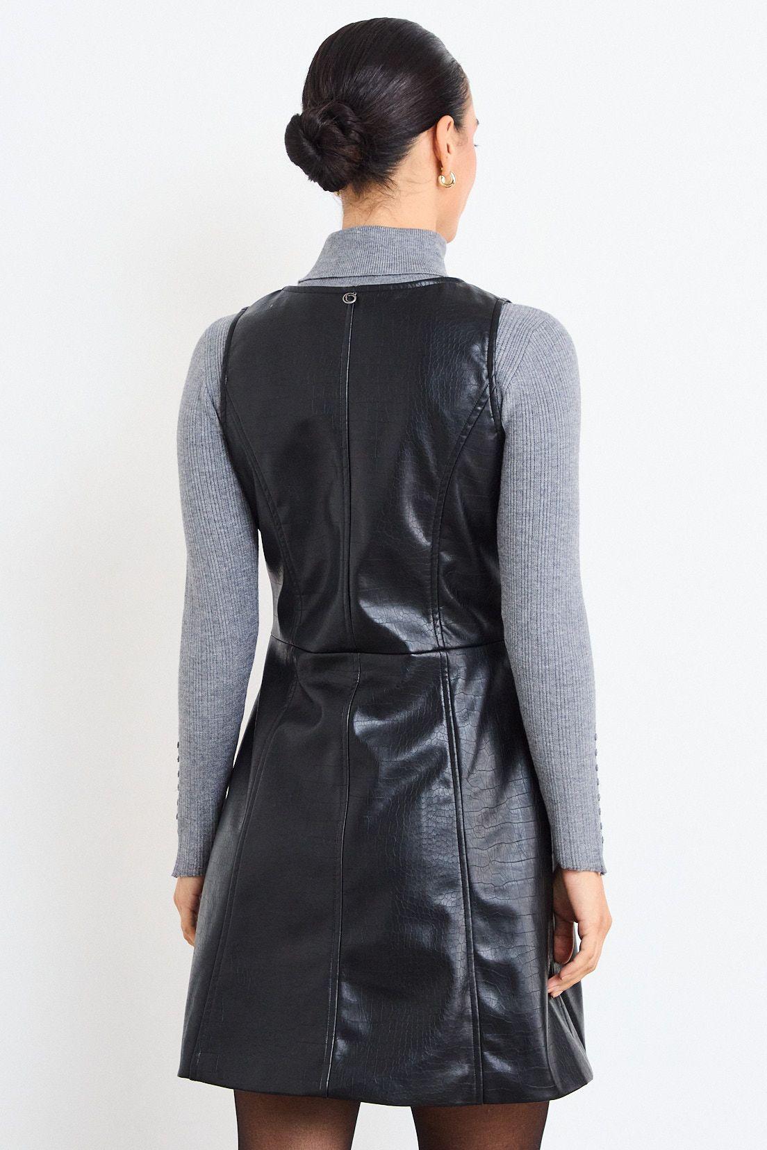 Vestido Liso Negro iO 13020126057102-2