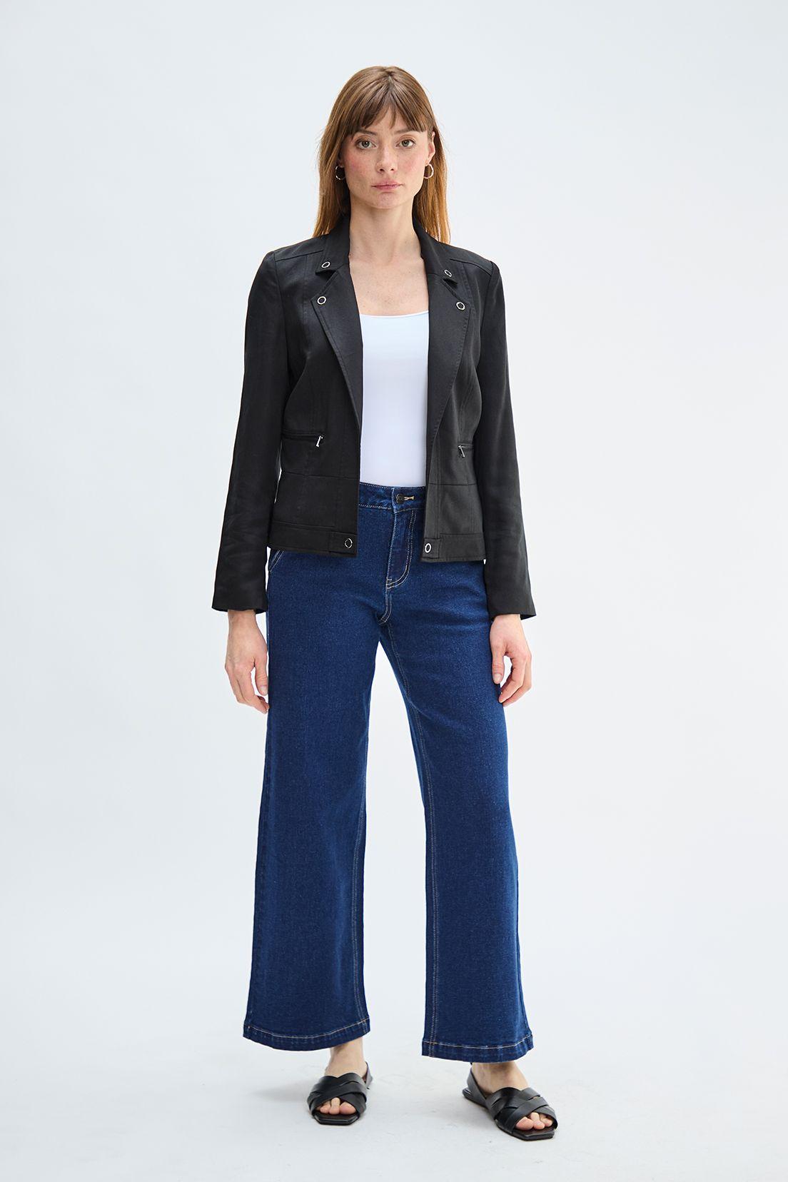 Chaqueta Lisa Negro Ash 17504224002102-4