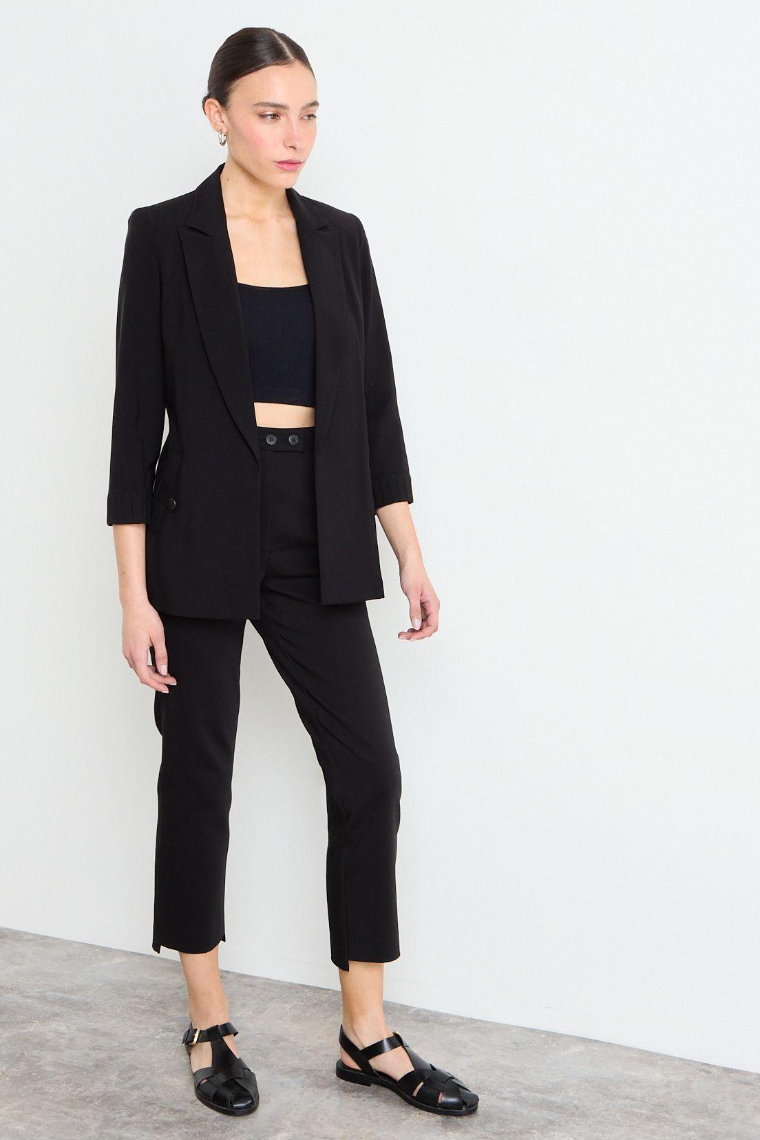 Blazer Liso Negro iO 16020225017102-2