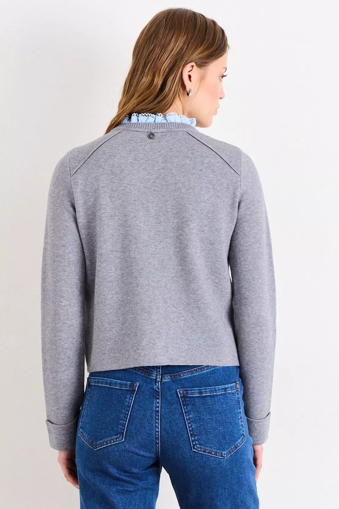 Chaleco Liso Gris iO 18020226008113-3