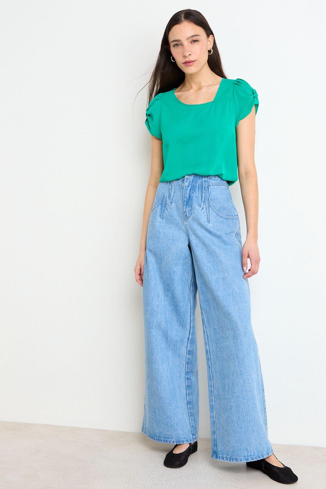 Blusa Lisa Verde Oliva iO 14020225017107-4