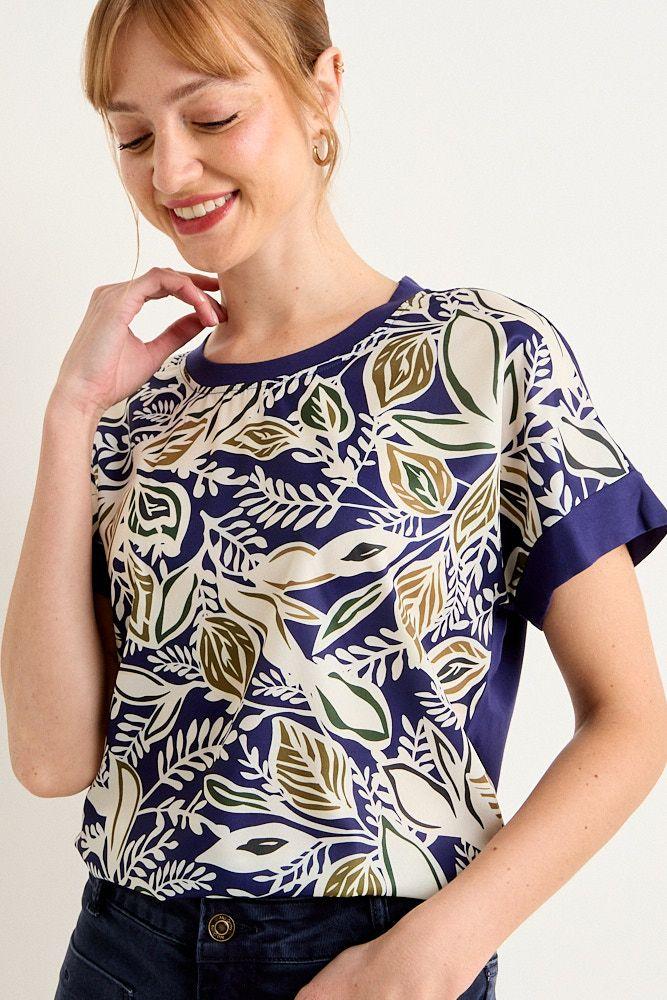 Polera Manga Corta Negro Ma Griffe 14602225054102-1