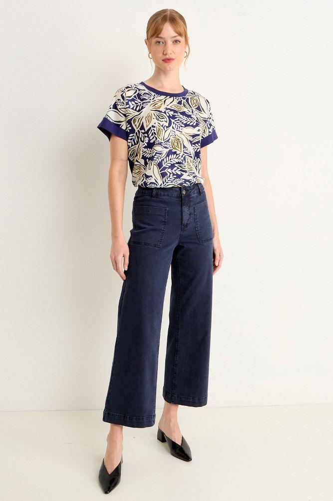 Polera Manga Corta Negro Ma Griffe 14602225054102-3