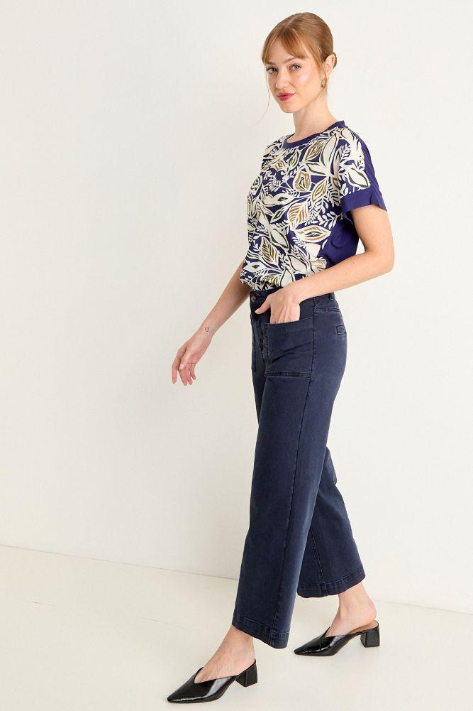 Polera Manga Corta Negro Ma Griffe 14602225054102-4