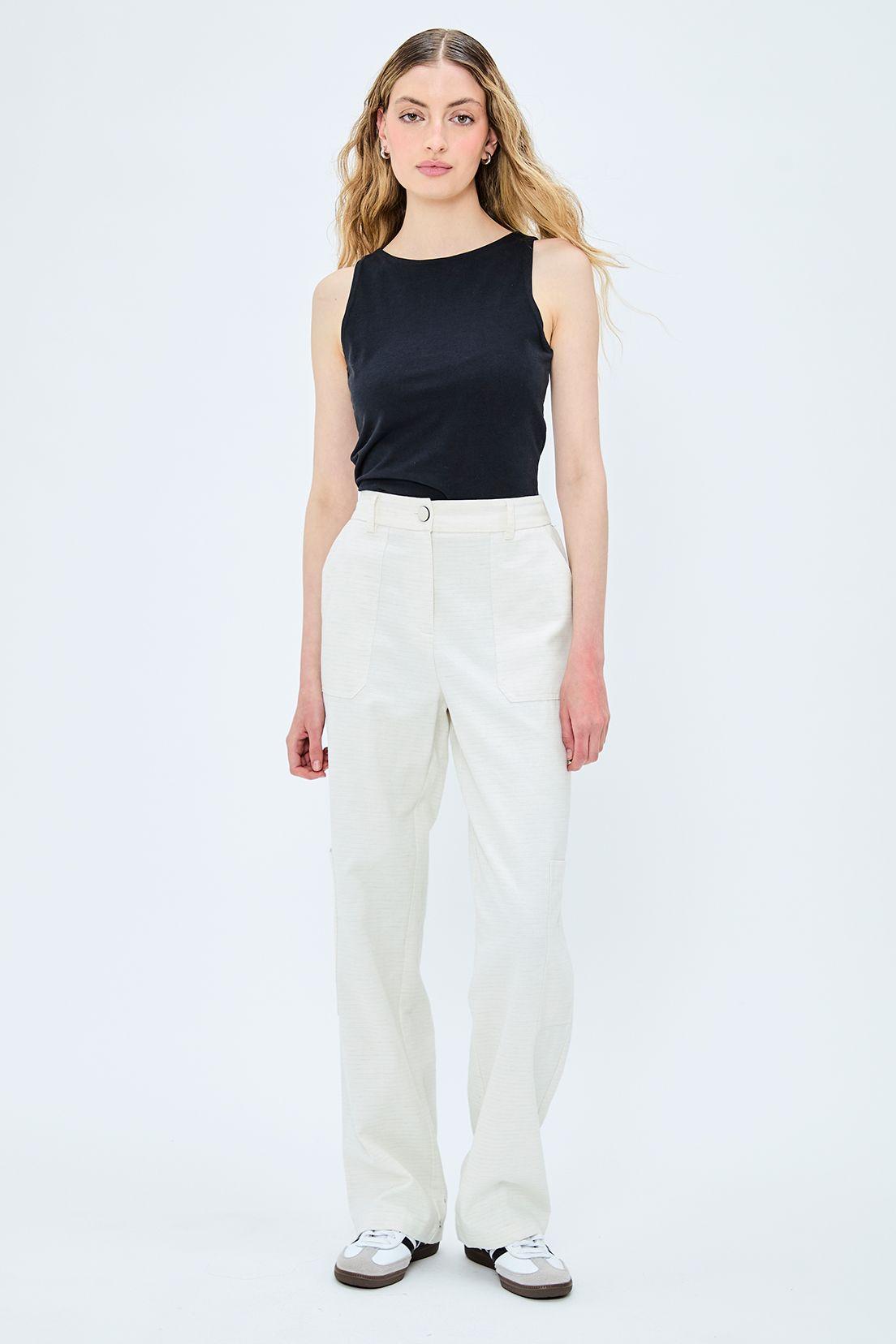 Pantalon Liso Crudo iO 11020224068105-0