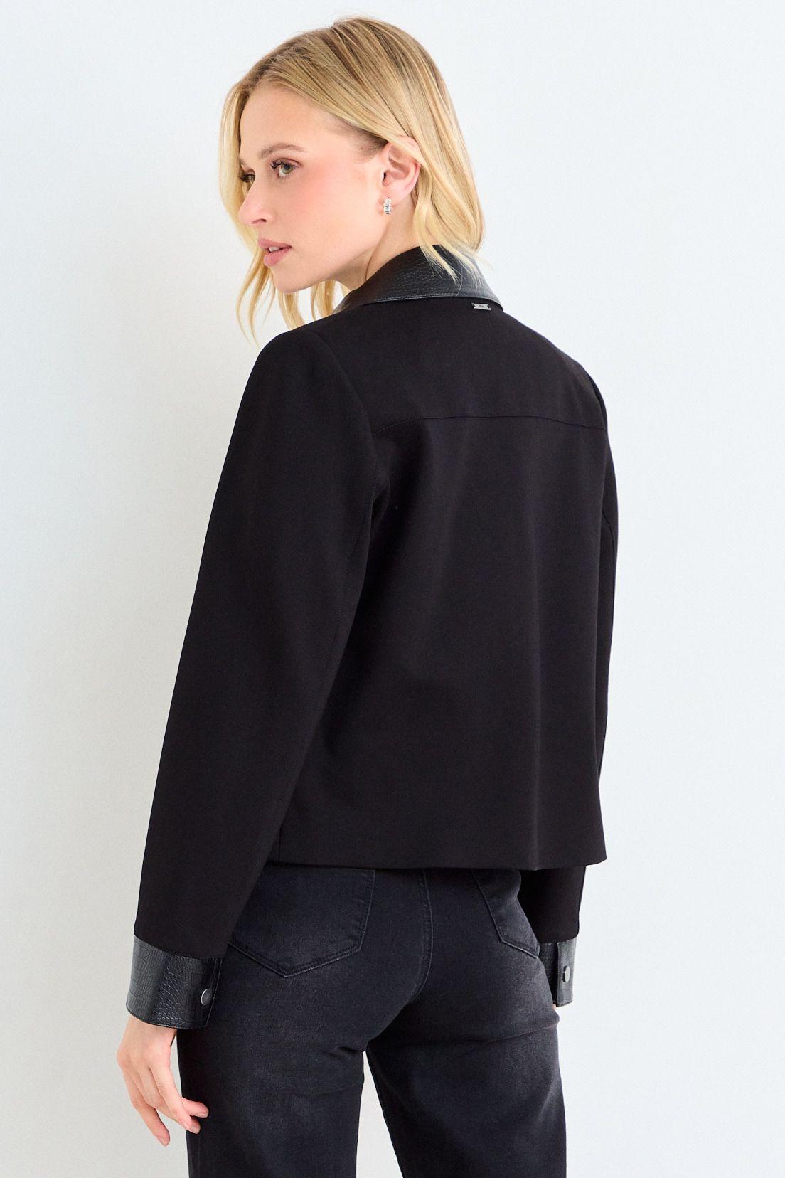 Chaqueta Lisa Negro Ash 17507126057102-2