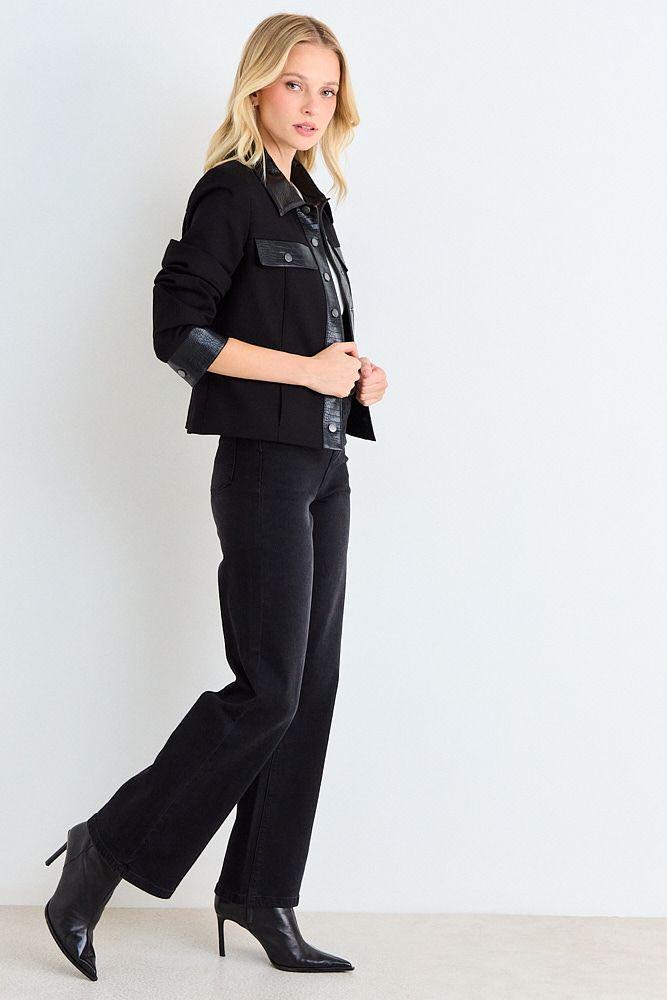 Chaqueta Lisa Negro Ash 17507126057102-4