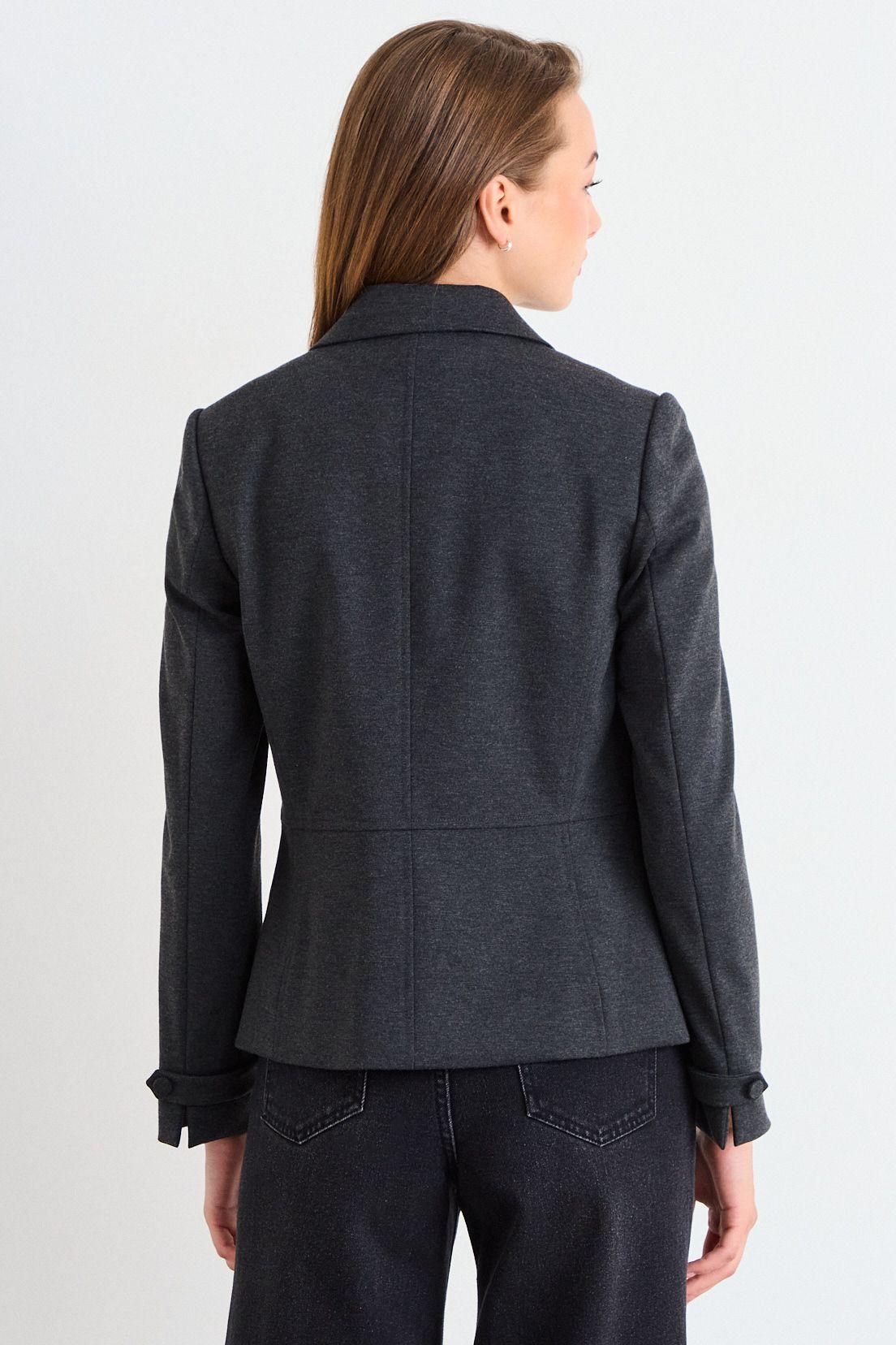 Blazer Liso Gris iO 16020126012163-2