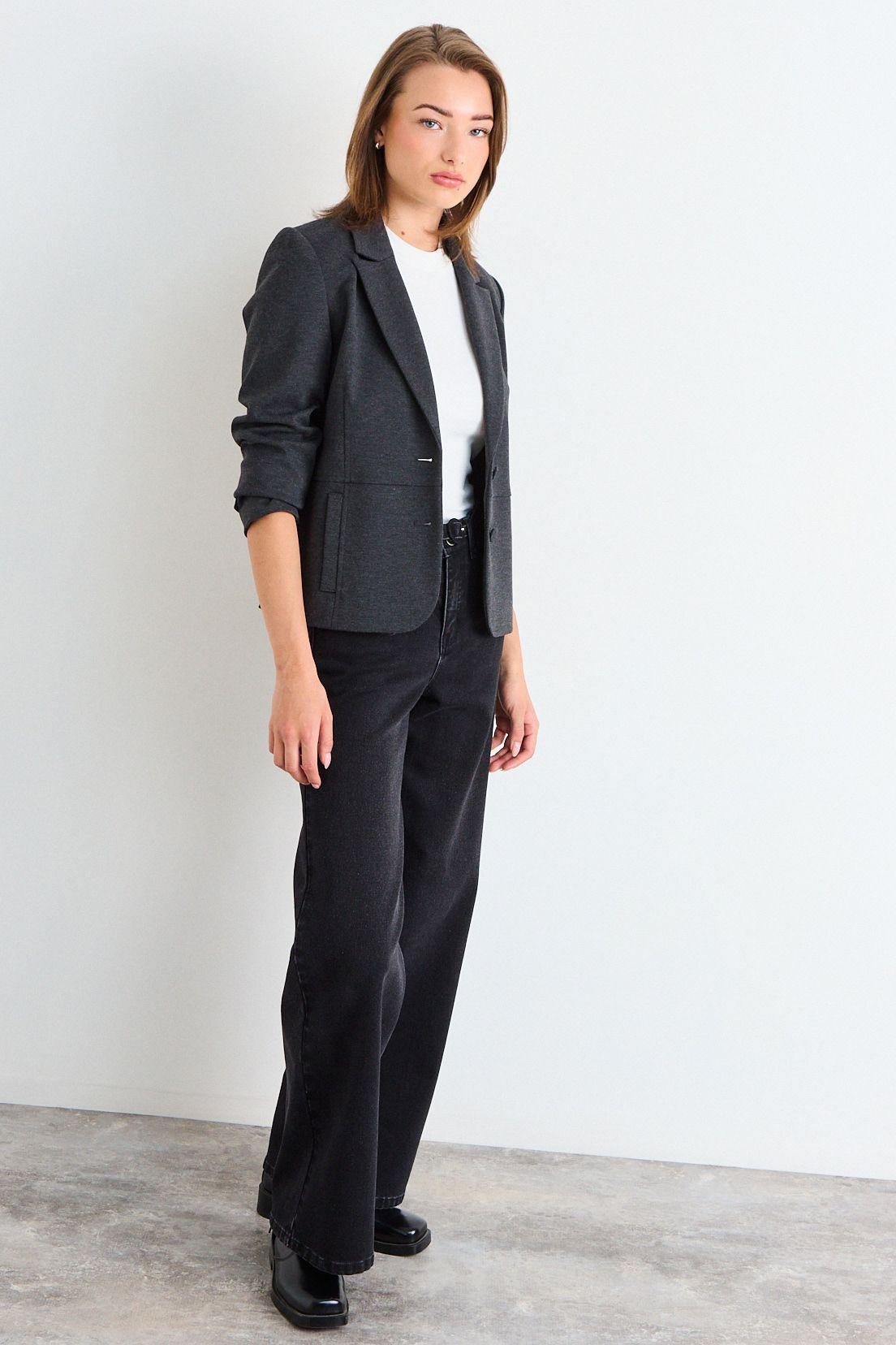 Blazer Liso Gris iO 16020126012163-3