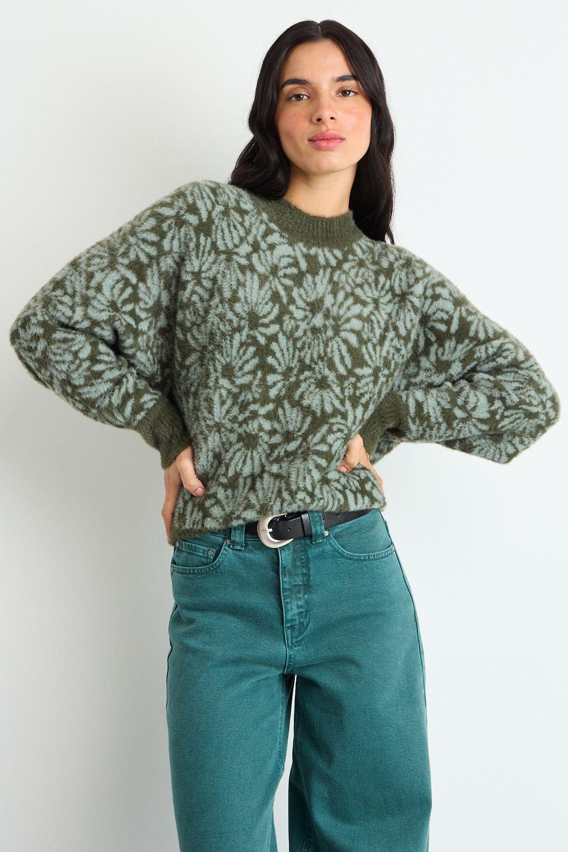 Sweater Fantasia Verde Oliva 18704125004107-0