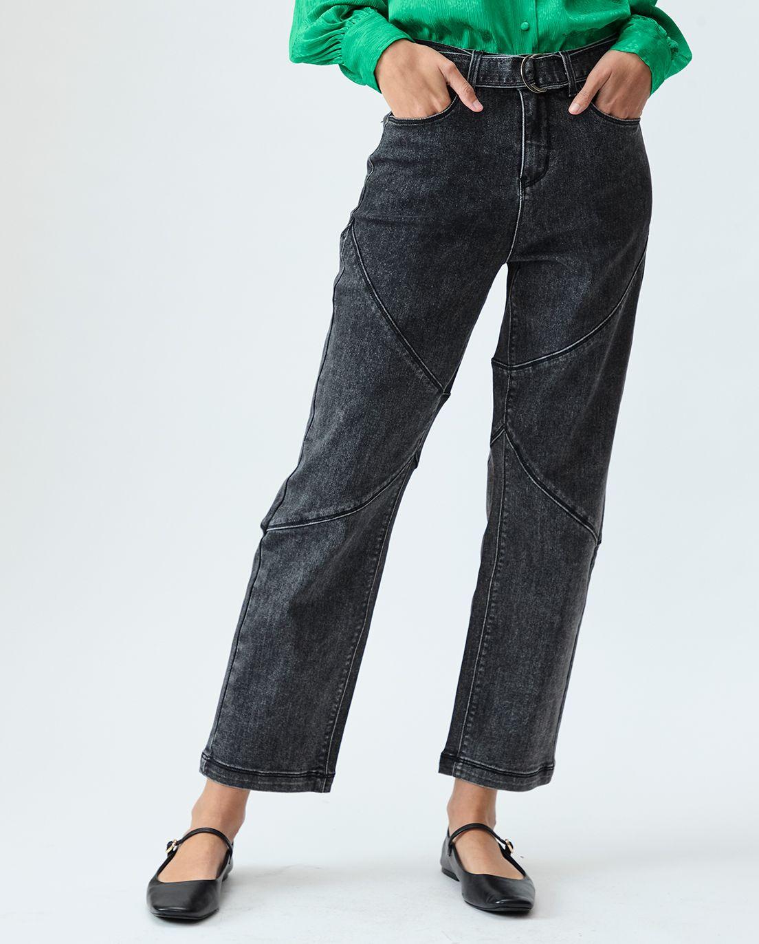 Jeans Liso Negro iO 11320125051102-1