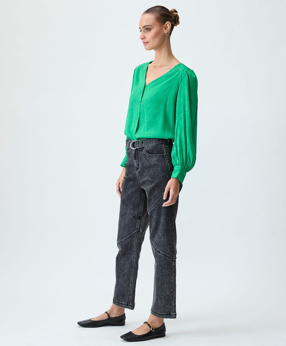 Jeans Liso Negro iO 11320125051102-3