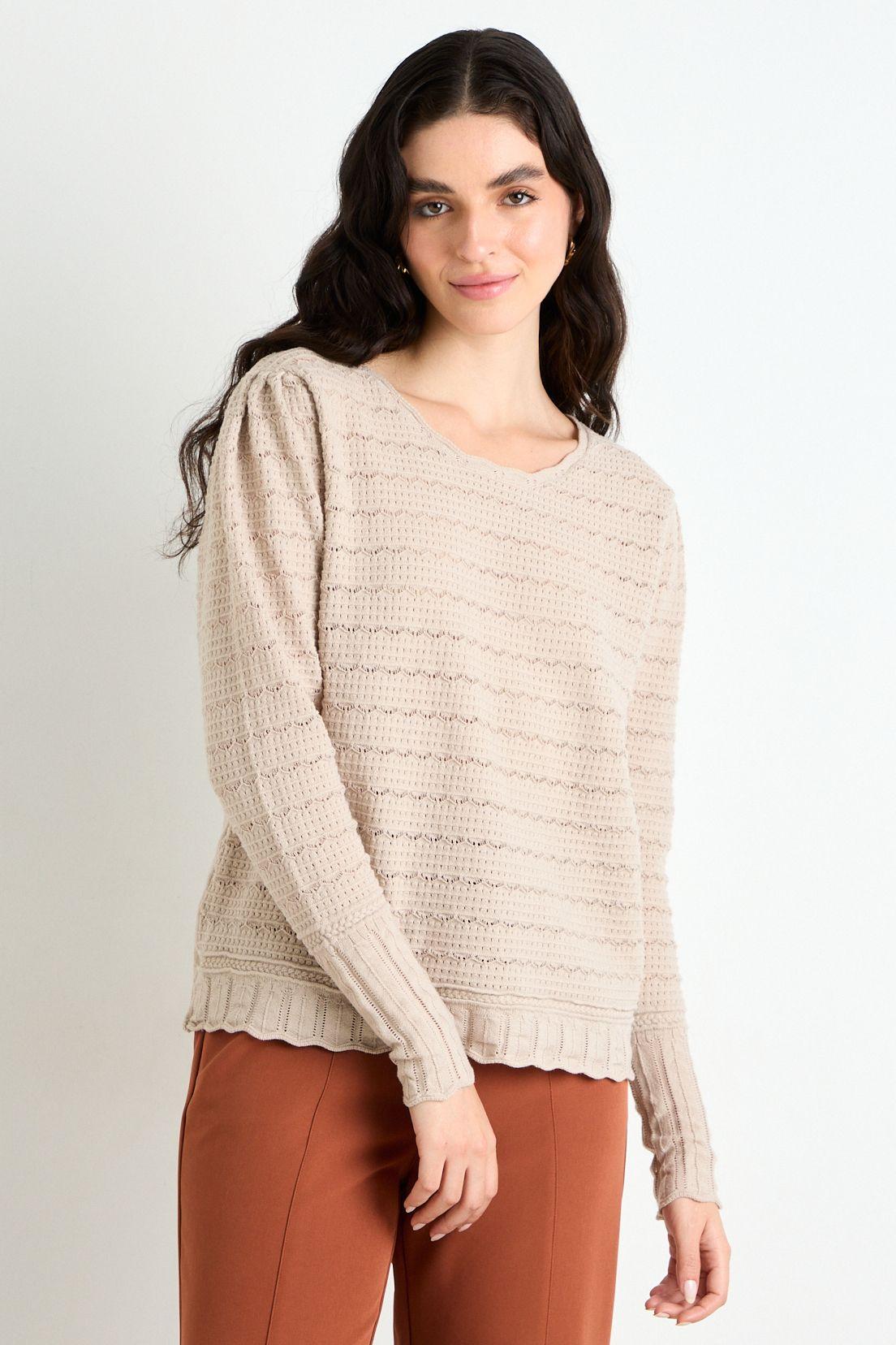 Sweater Crudo Ash 18104125021105-0