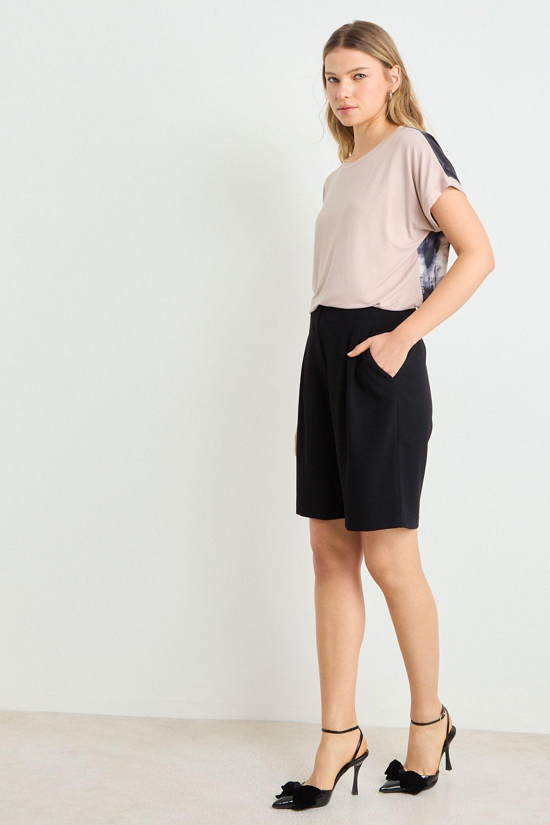 Polera Manga Corta Café Ash 14307225052102-4