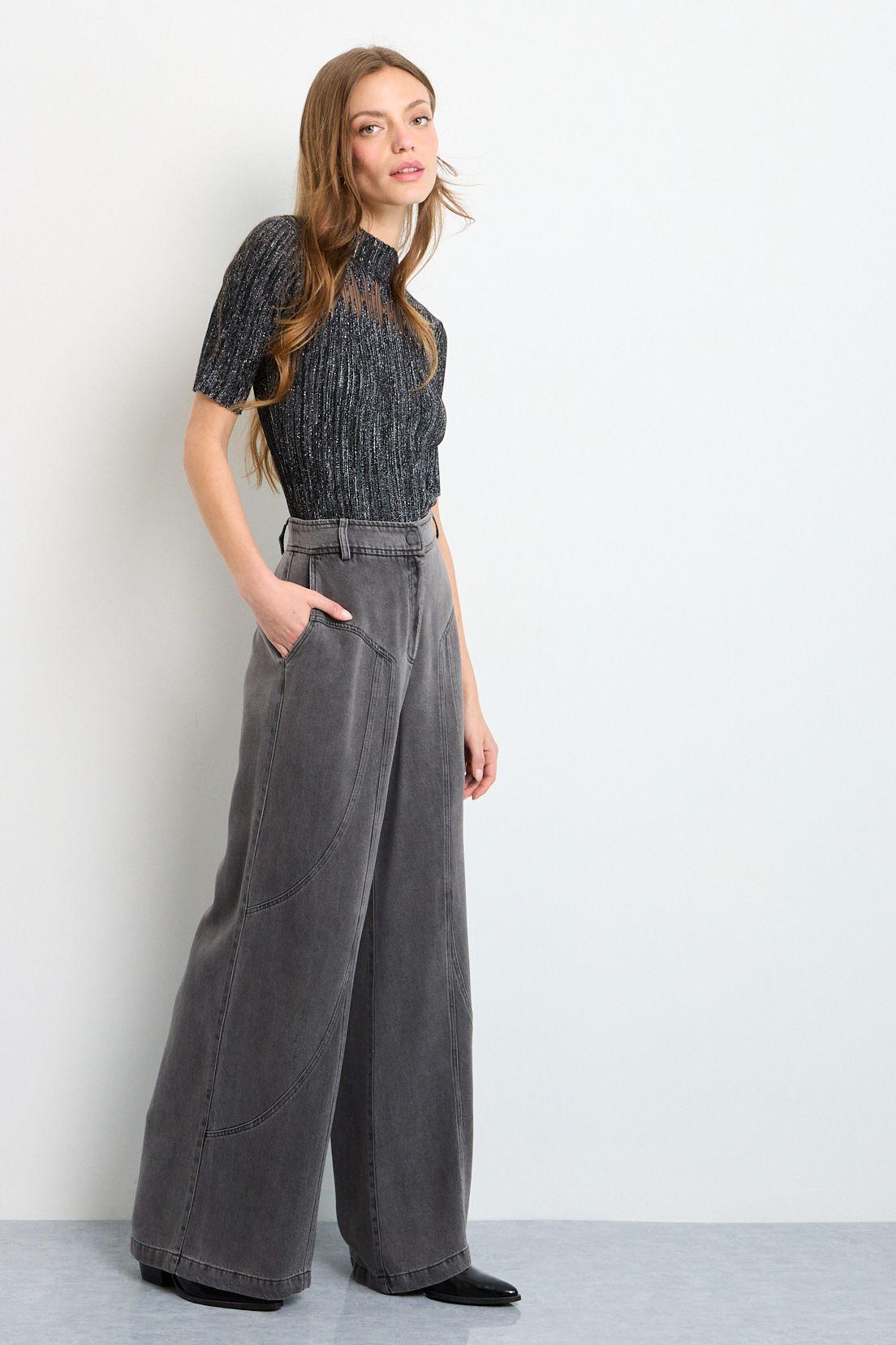 Pantalon Gris iO 11020225010113-4