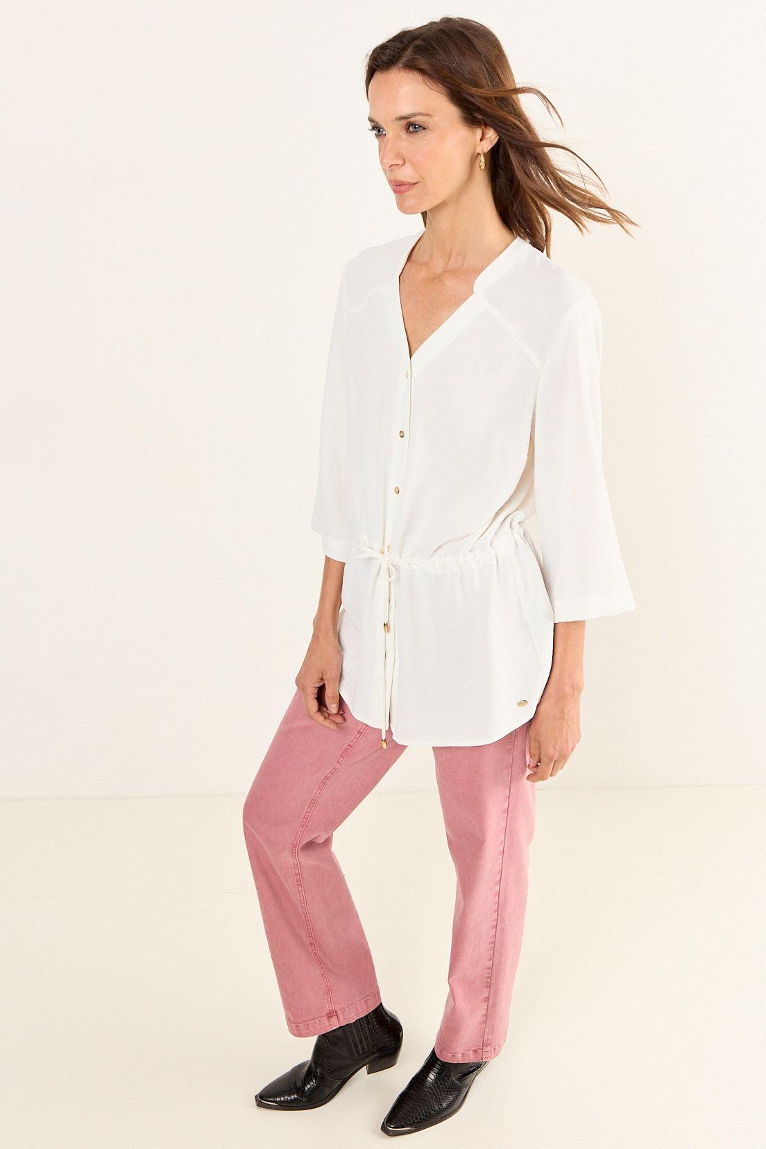 Blusa Lazo Crudo Ma Griffe 14002126058105-3