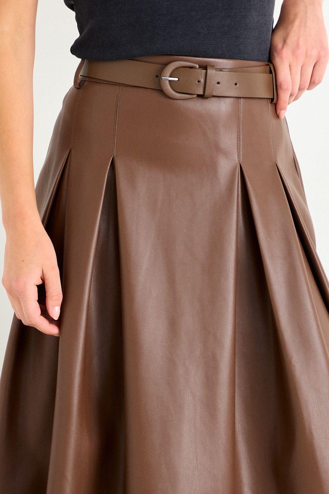 Falda Lisa Café iO 12020126003109-2