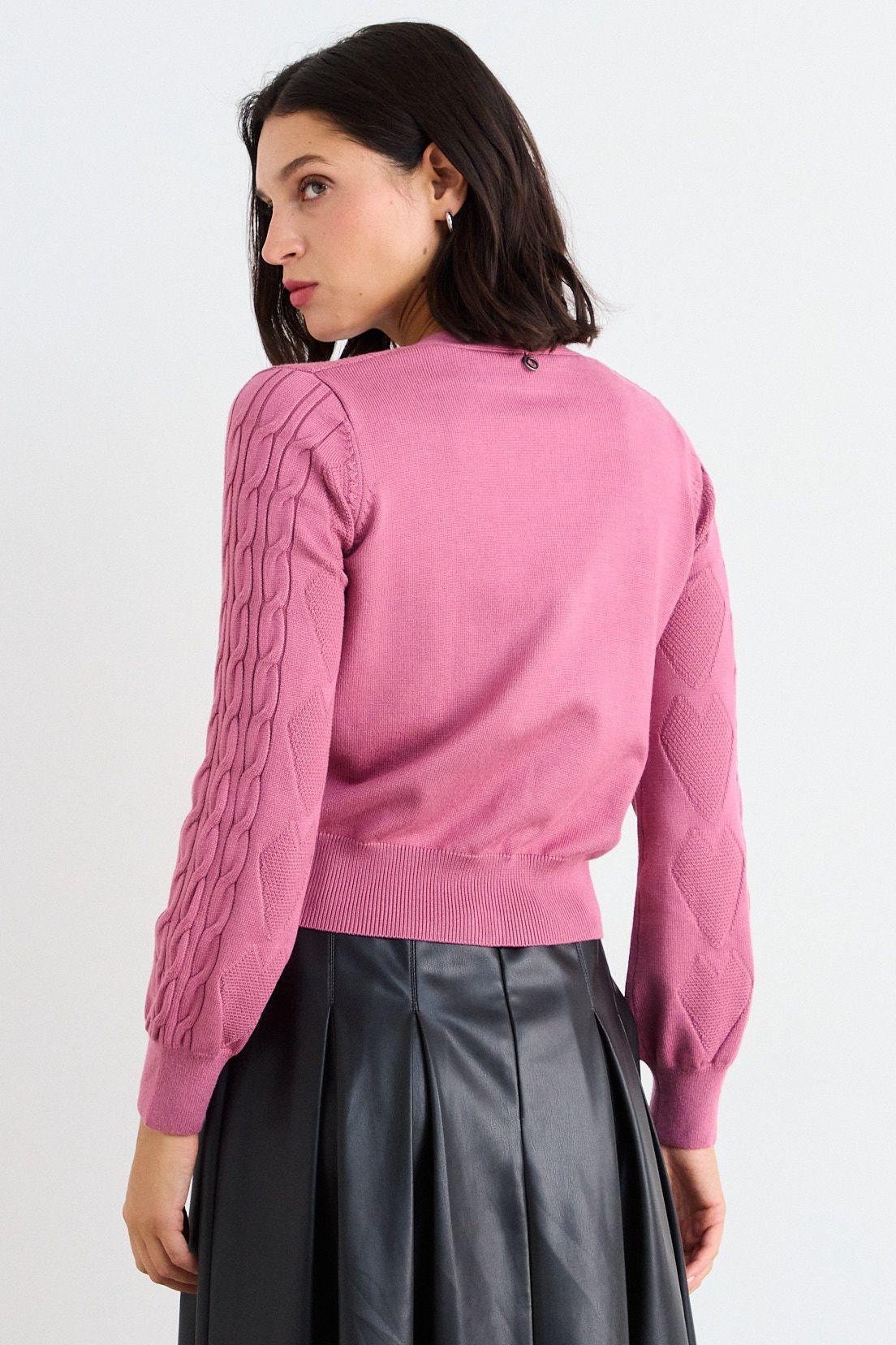 Chaleco Liso Rosa iO 18020126008123-2