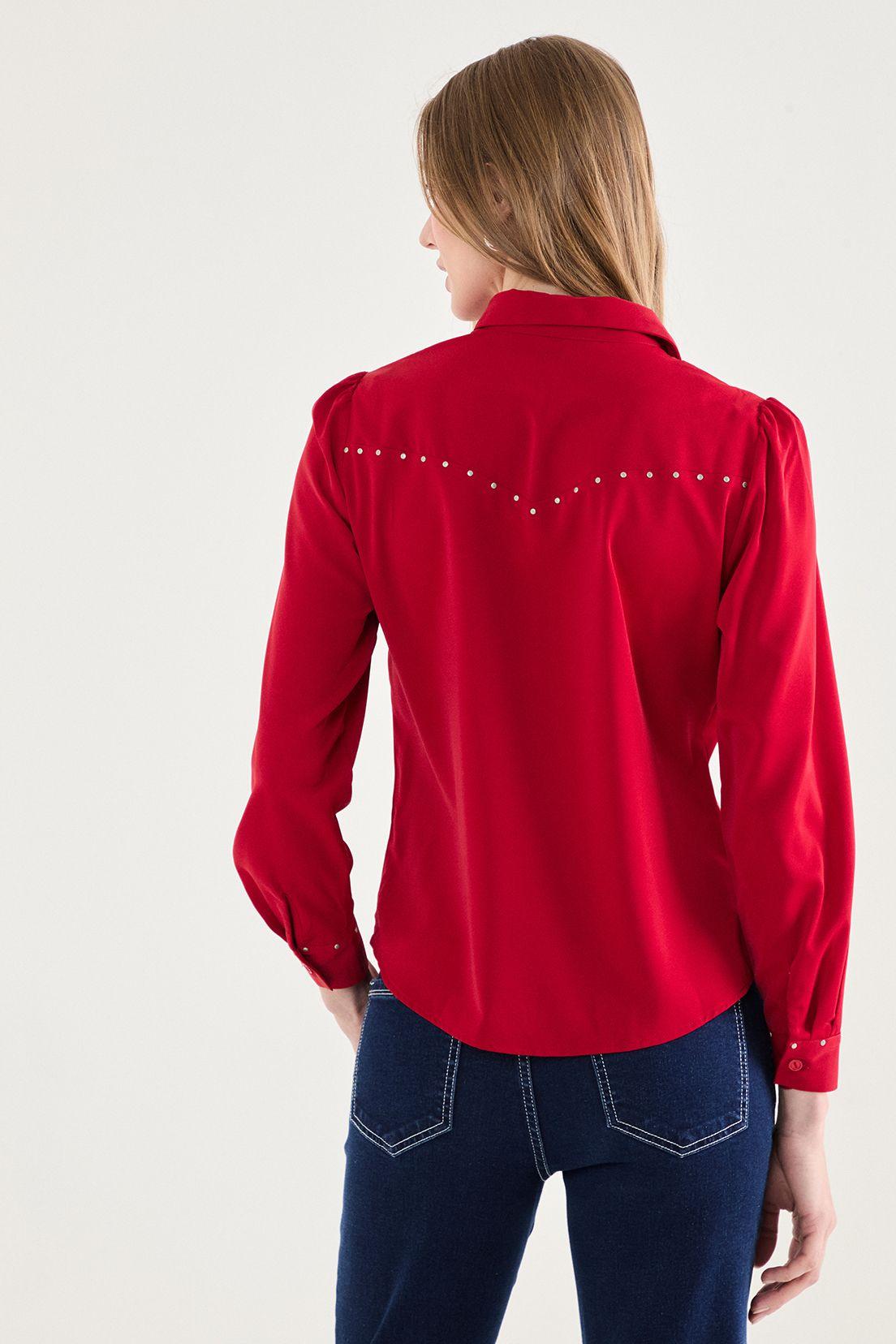 Blusa Lisa Rojo 14004125008103-2
