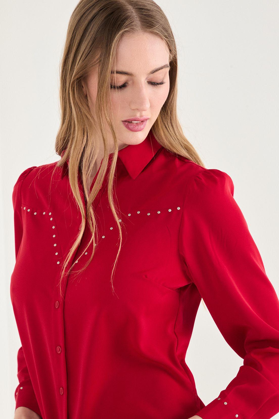 Blusa Lisa Rojo 14004125008103-0