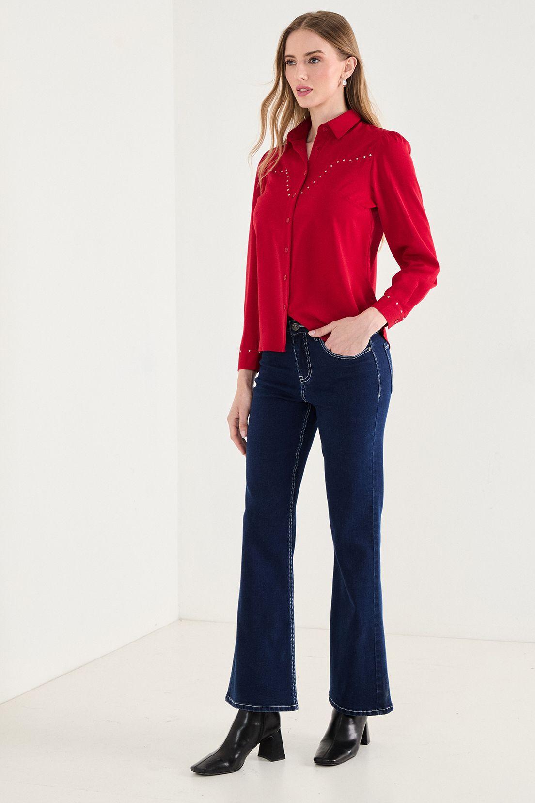 Blusa Lisa Rojo 14004125008103-3