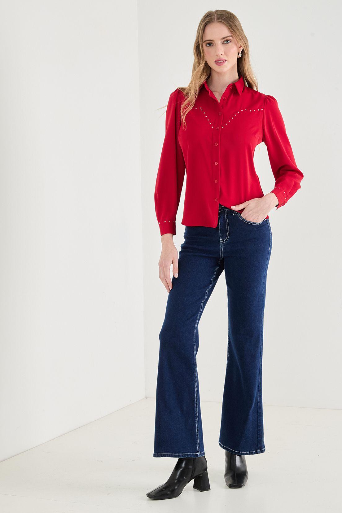 Blusa Lisa Rojo 14004125008103-4