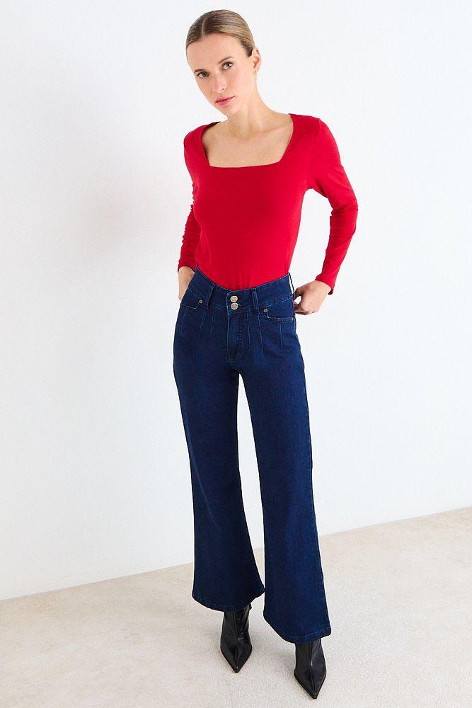 Blusa Lisa Rojo Ash 14004225100103-4