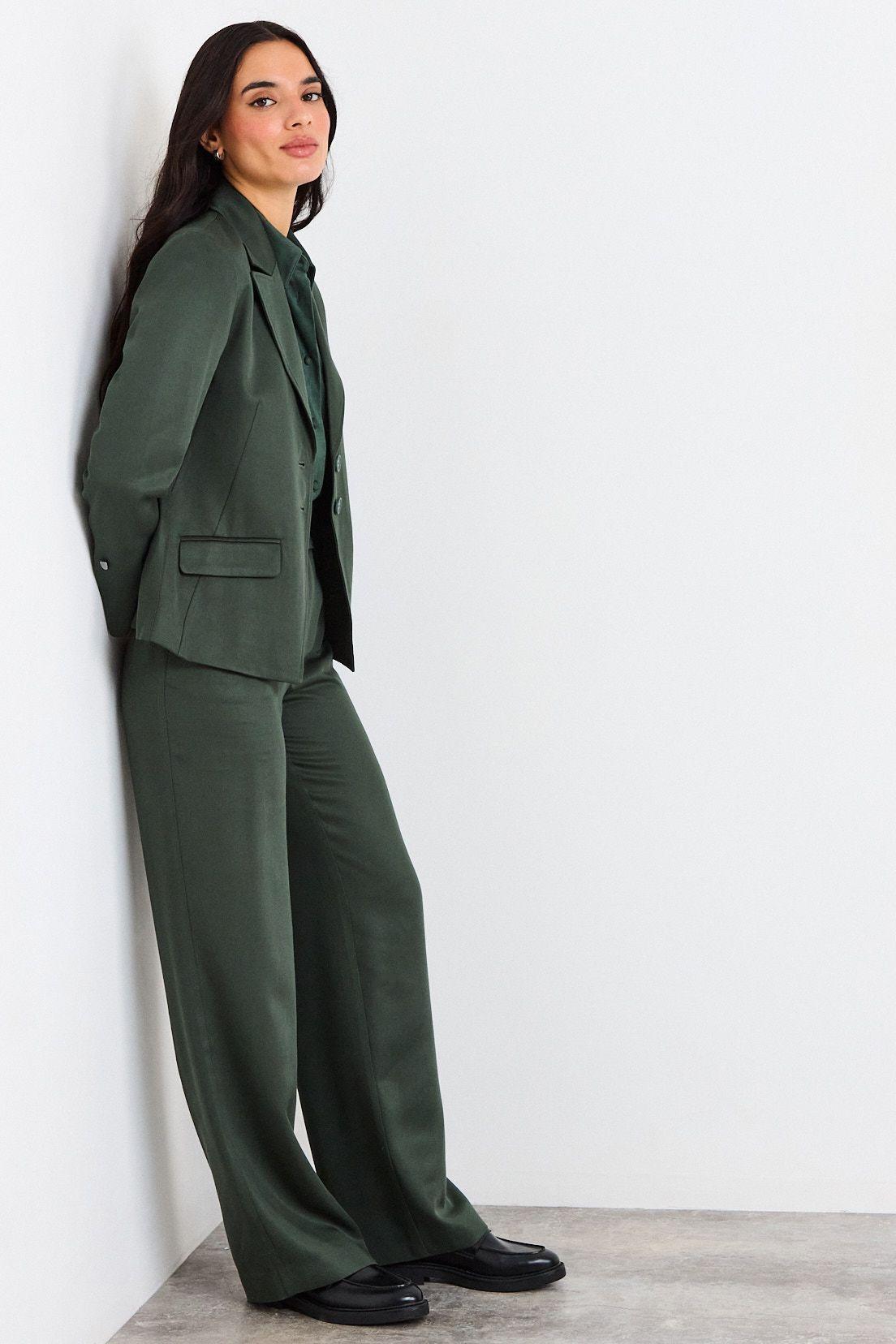 Blazer Liso Verde Oliva iO 16020226001107-4