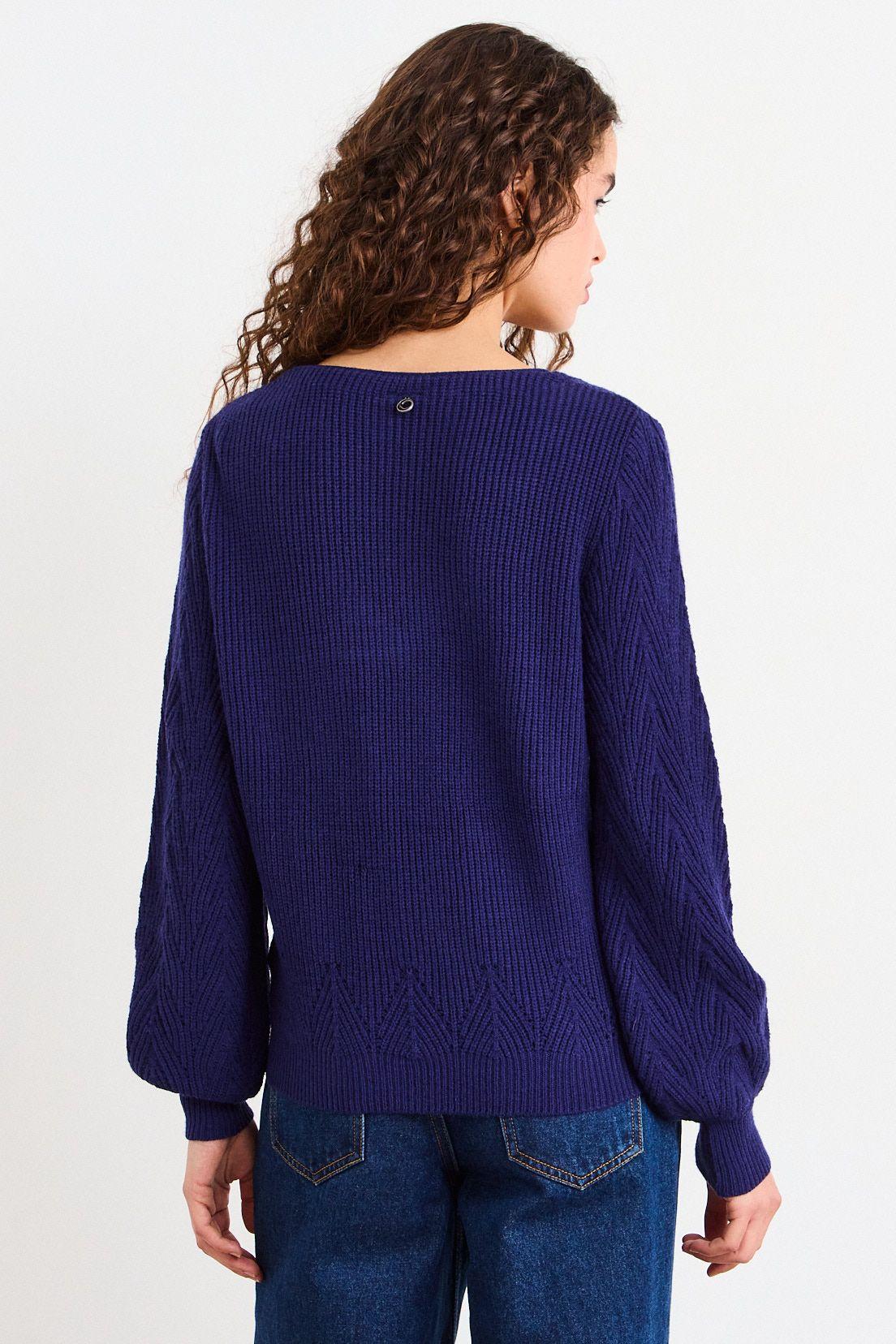 Sweater Liso Azul iO 18120226001104-2