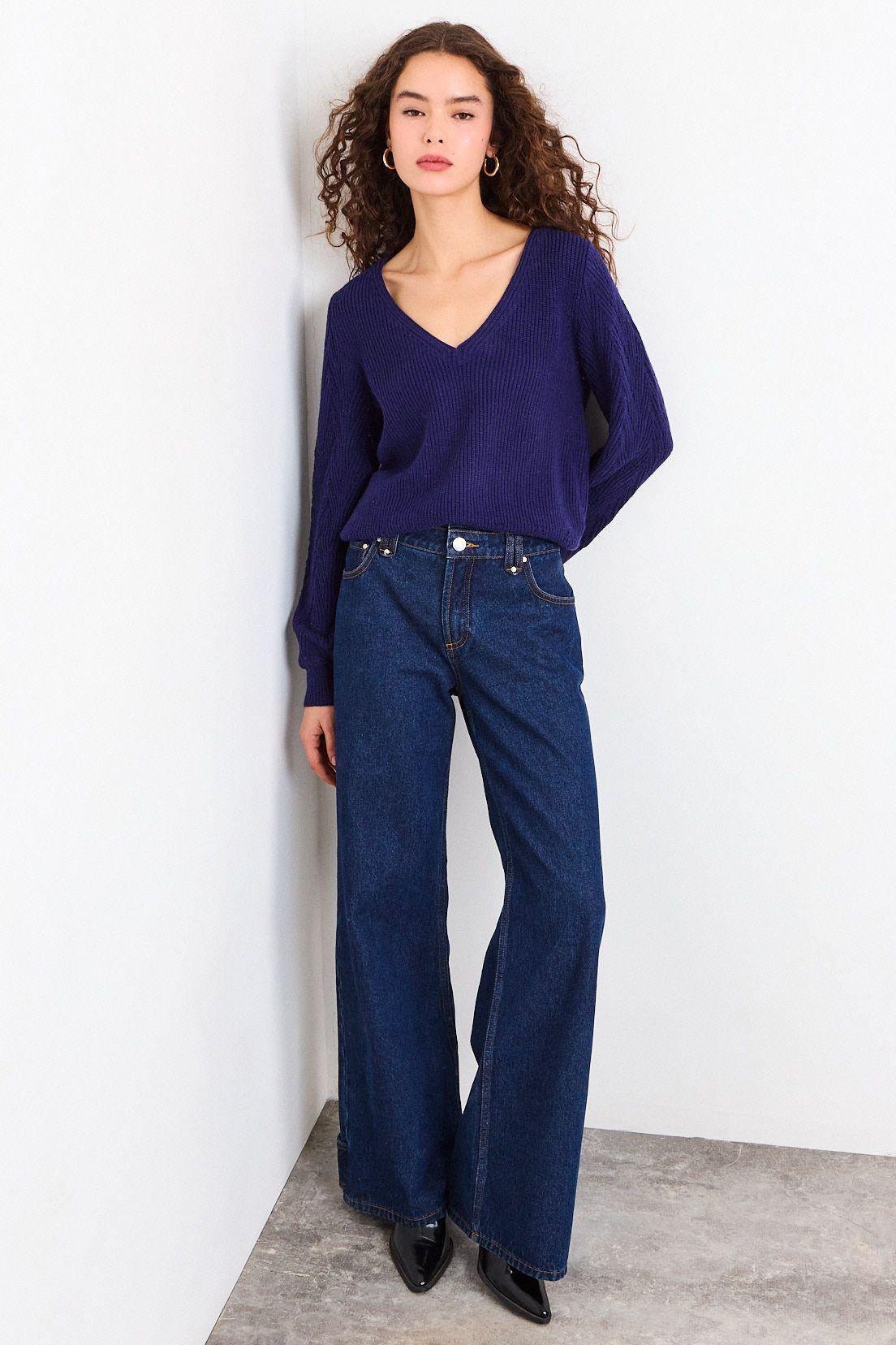Sweater Liso Azul iO 18120226001104-3