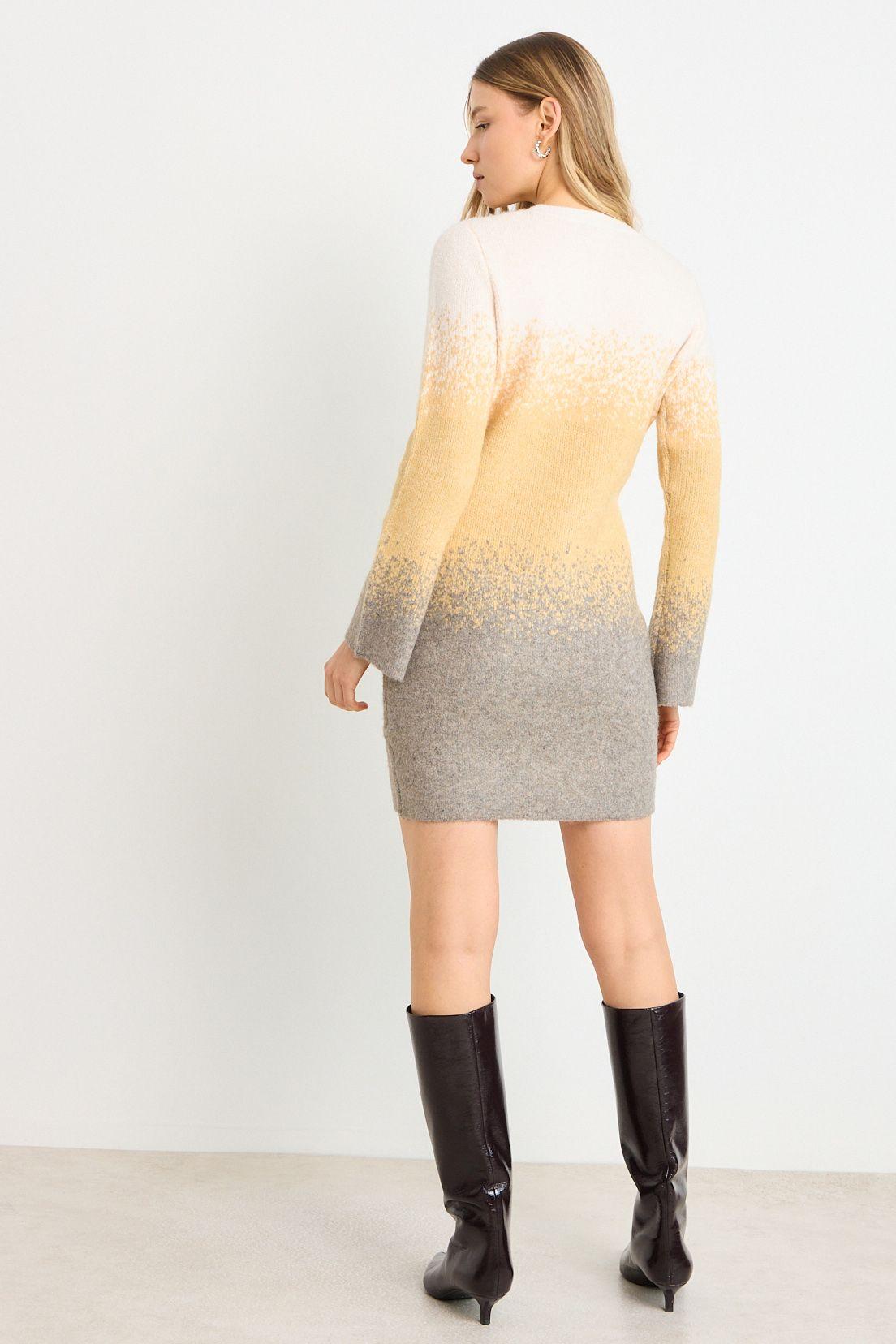 Vestido Corto Amarillo Ash 13107225051108-3