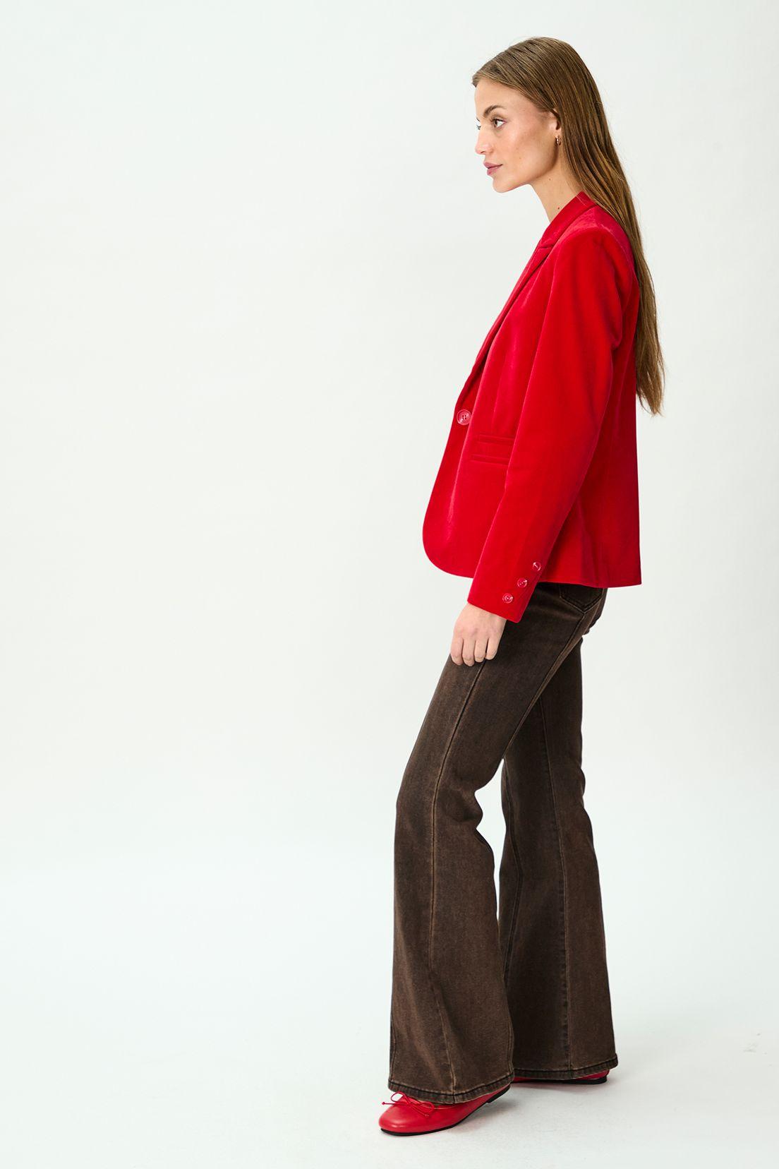 Blazer Liso Rojo 16020125060103-4