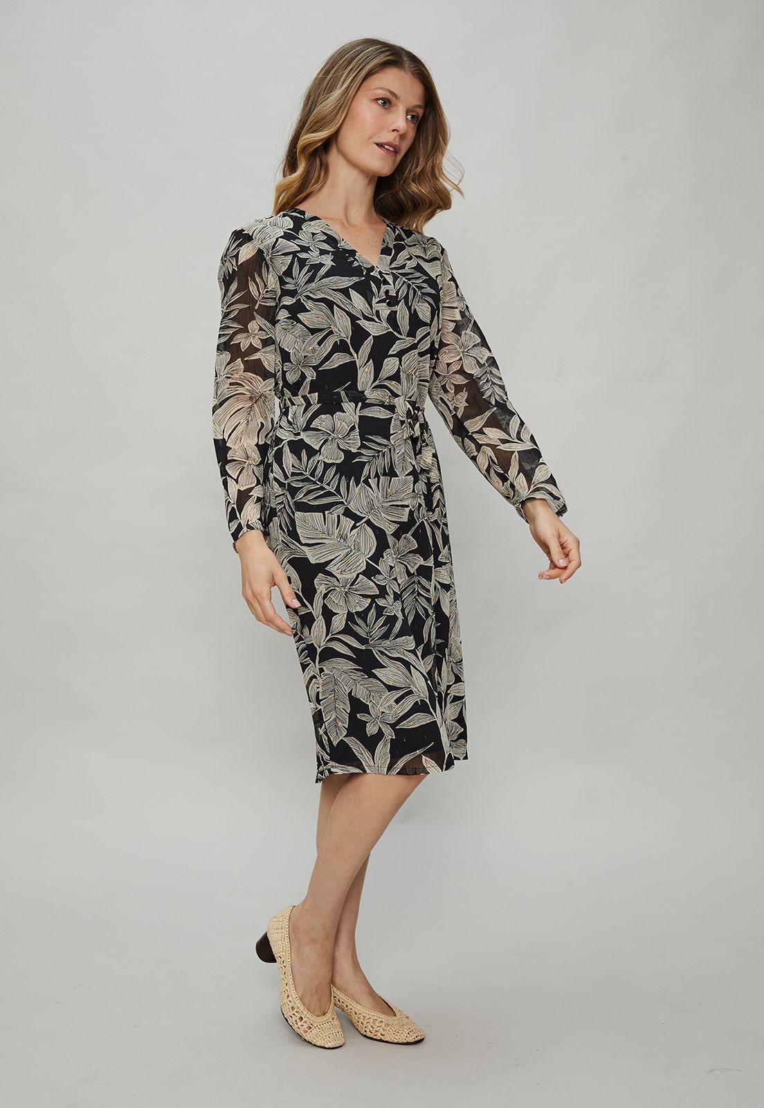 Vestido Tipo Jumper Negro Ma Griffe 13002124003102-1