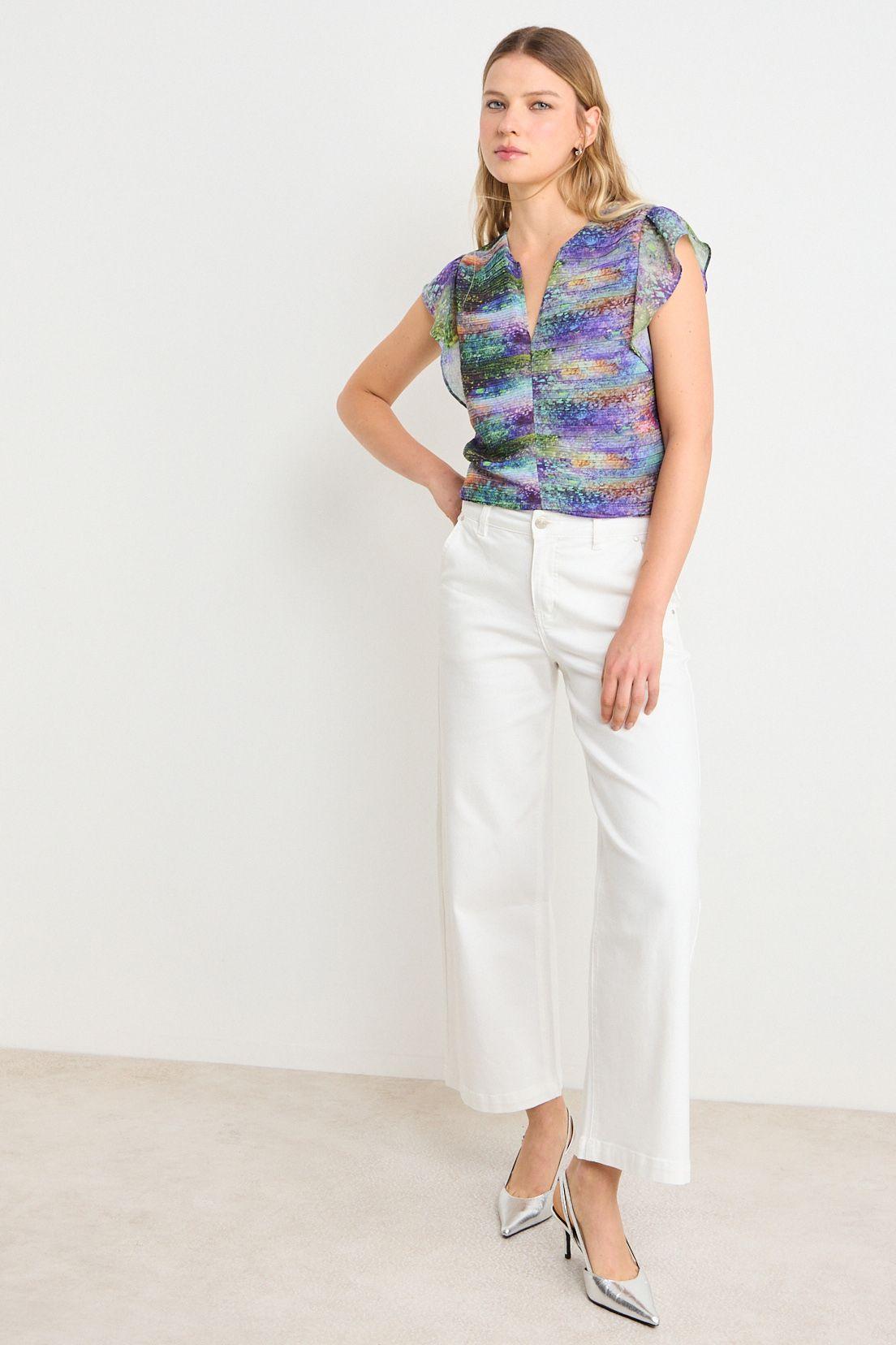 Blusa Fantasia Verde Ash 14107225056107-4
