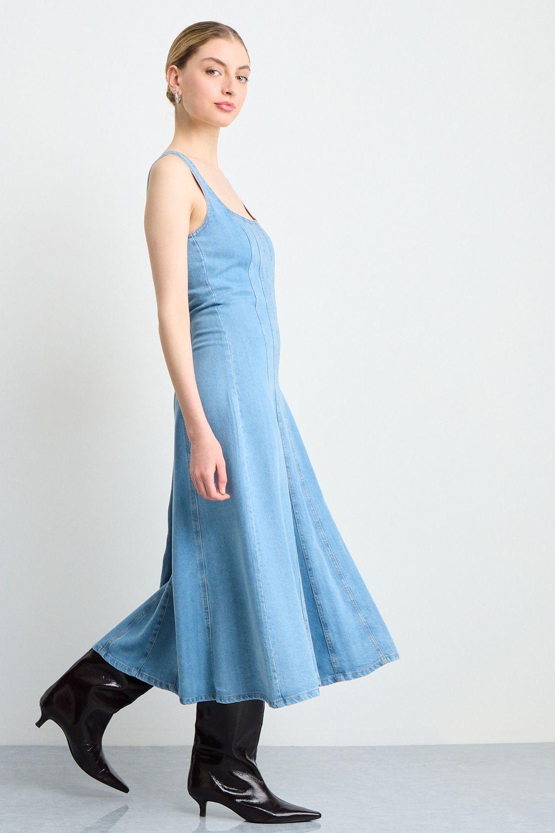 Vestido Largo Celeste iO 13420225001110-4