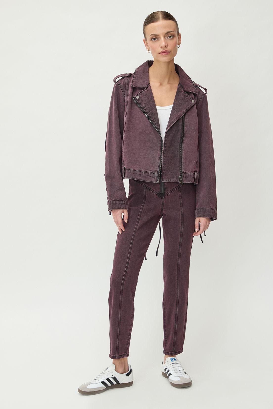 Chaqueta Mezclilla Burdeos 17820125051112-4