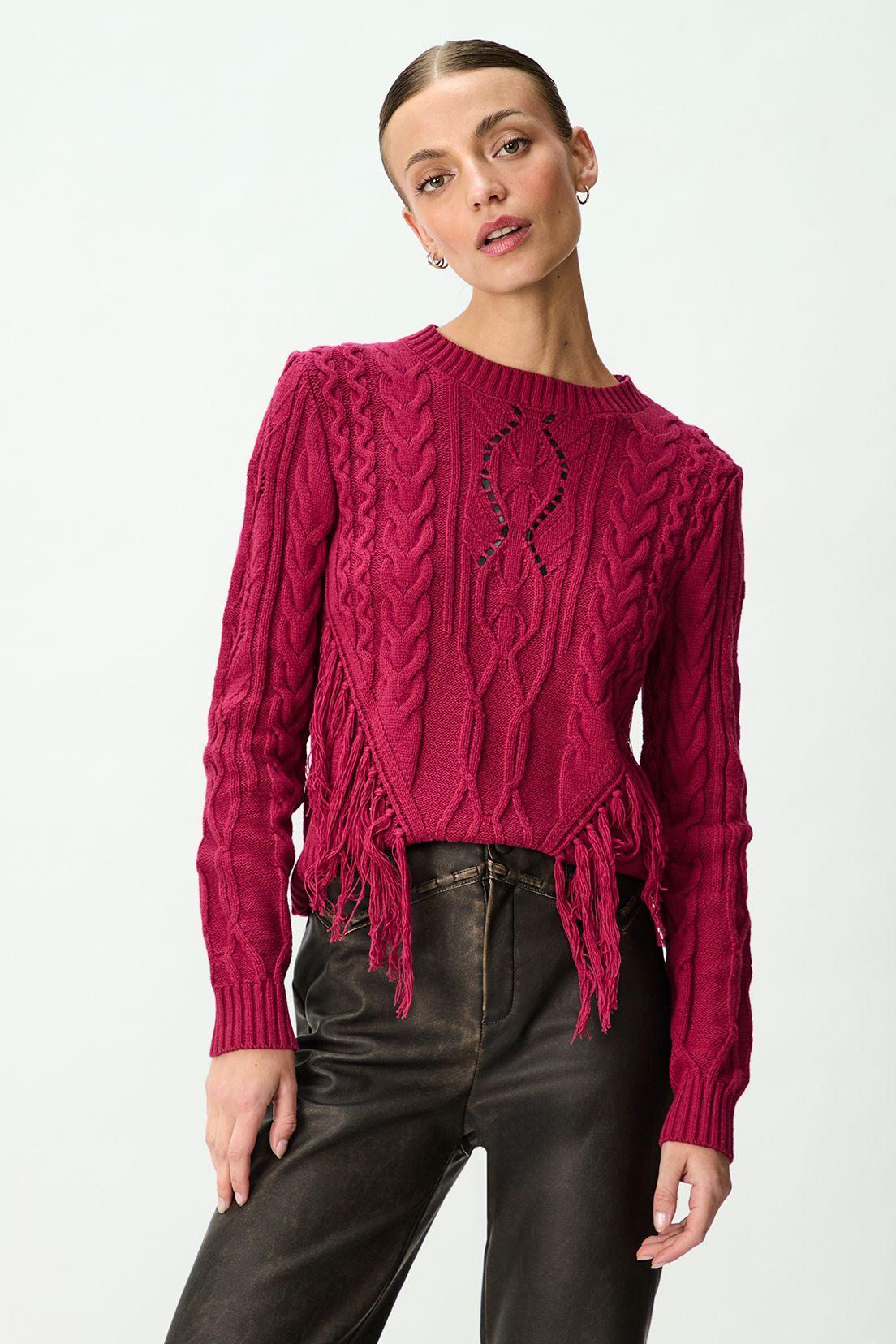 Sweater Liso Morado 18120125053121-0