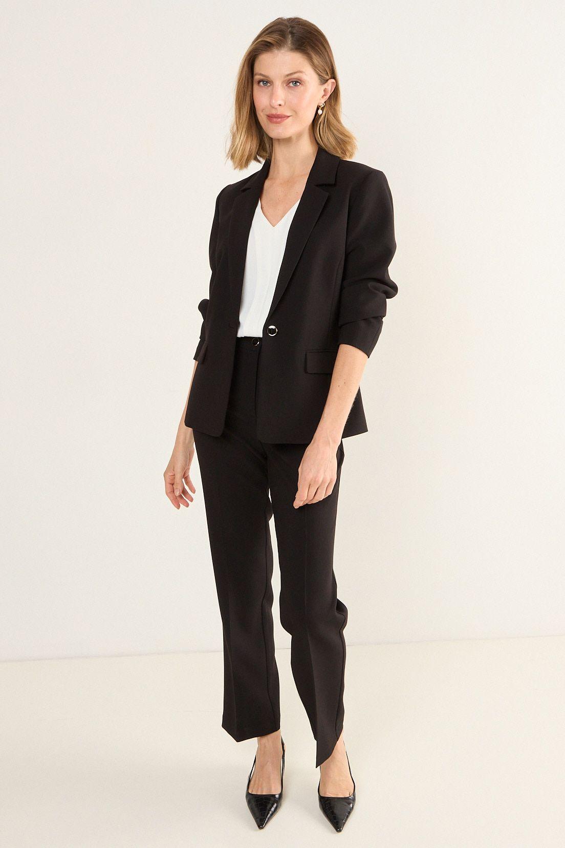 Blazer Liso Negro Ma Griffe 16002126200102-4