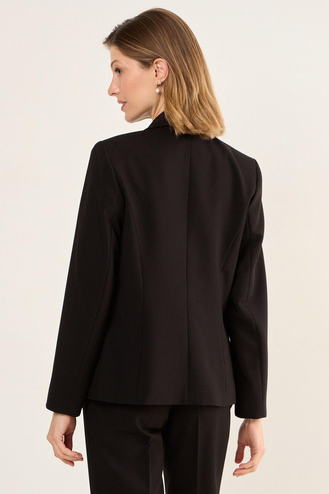 Blazer Liso Negro Ma Griffe 16002126200102-2