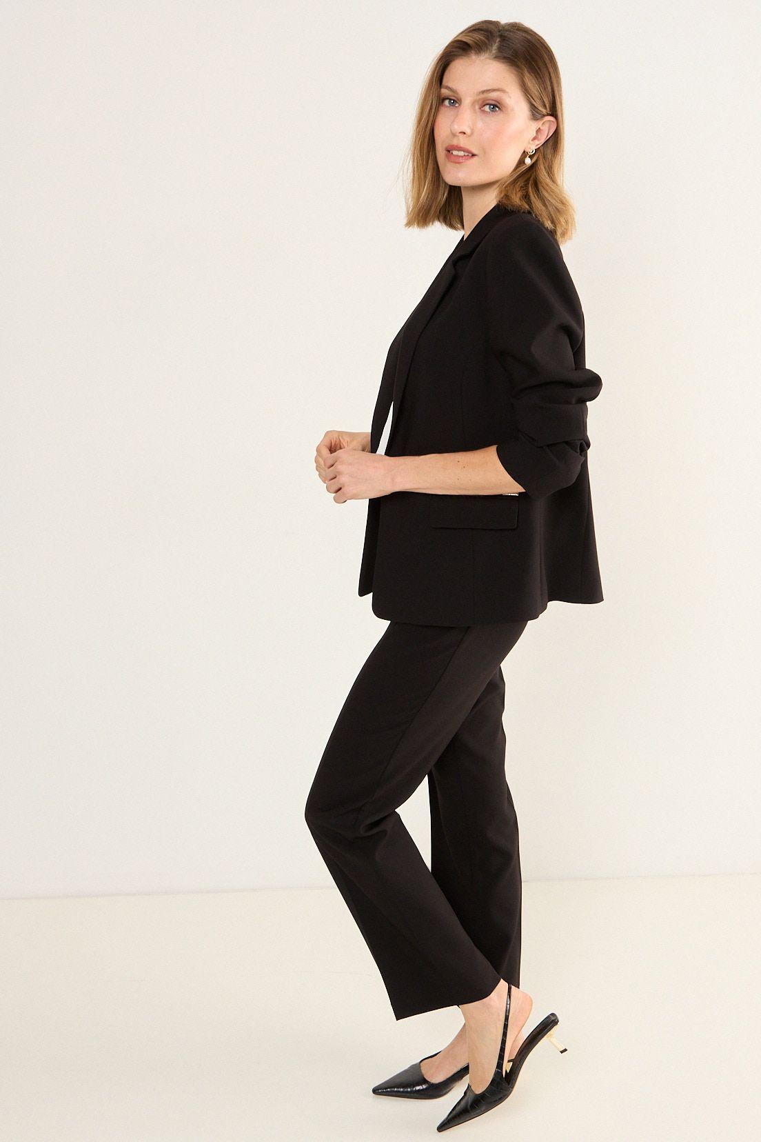 Blazer Liso Negro Ma Griffe 16002126200102-3