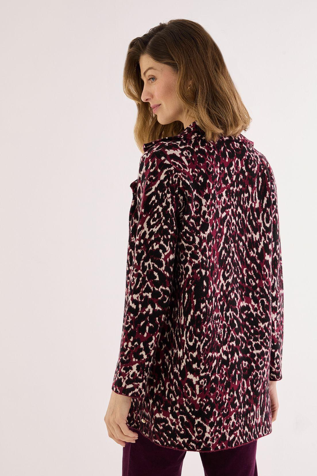 Tejido Tipo Chaqueton Burdeos 18602125002112-3