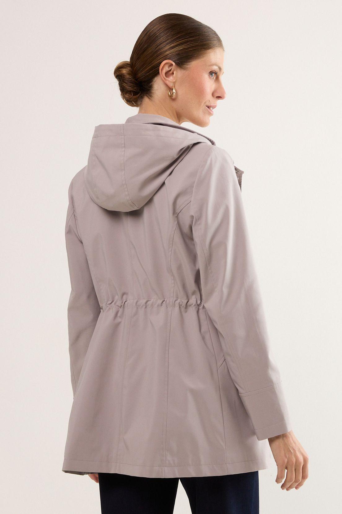 Trench Liso Gris Ma Griffe 17404225001113-2